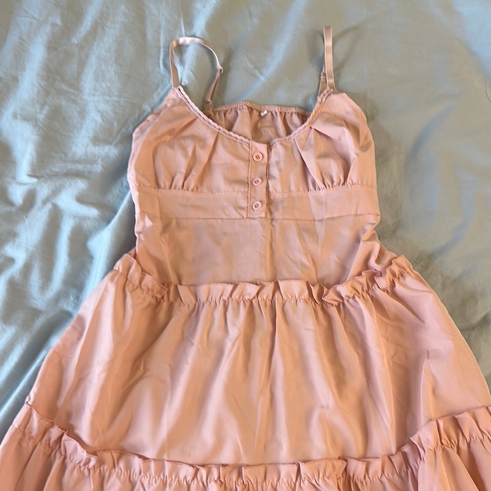 Pink Sleeveless Dress